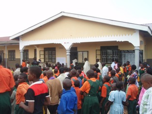 Students of Mweruka Primary School